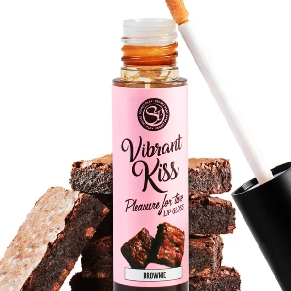 Brillant à lèvres stimulant – brownie