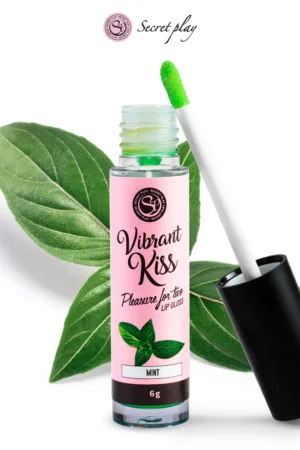 Brillant à lèvres stimulant – menthe - 94edenstreet.com - sexshop en ligne