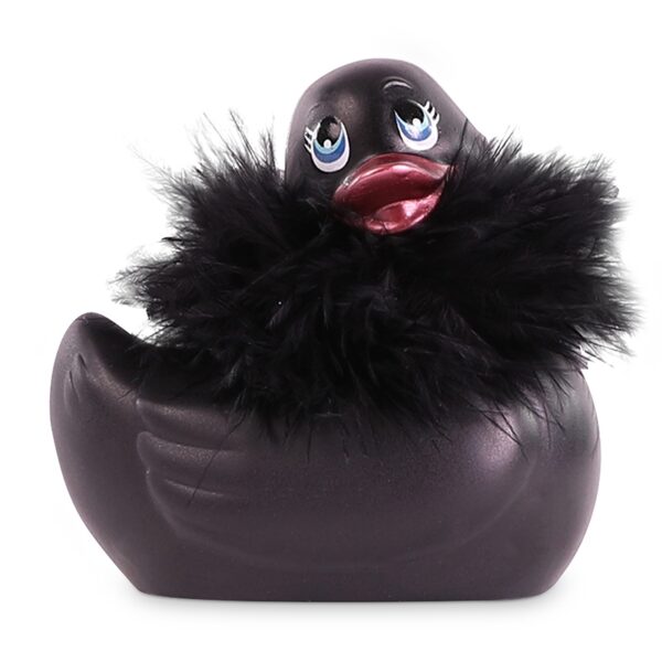 Mini canard vibrant Duckie Paris – noir