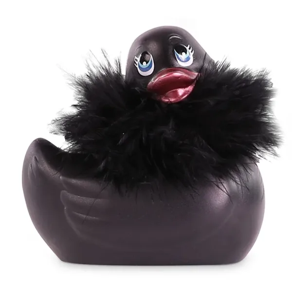 Mini canard vibrant Duckie Paris – noir
