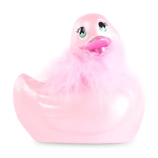 Mini canard vibrant Duckie Paris – rose