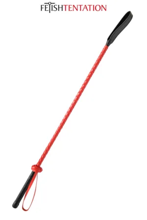Cravache noir et rouge – Fetish Tentation - 94edenstreet.com - sexshop en ligne