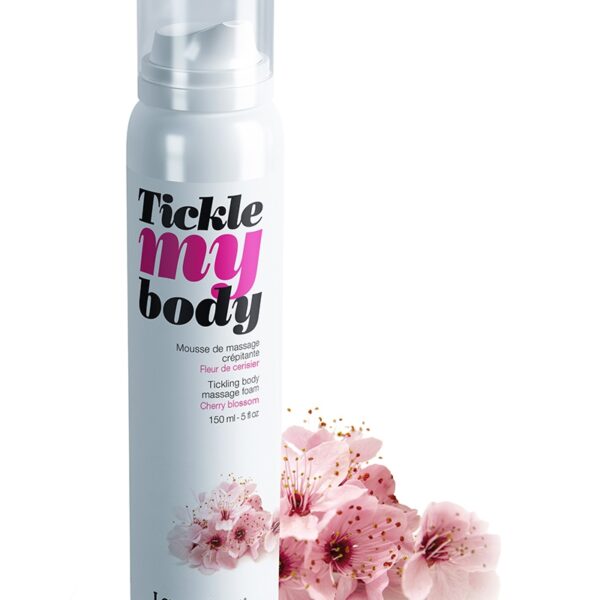 Mousse massage crépitante –  cerisier
