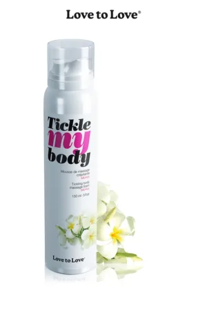 Mousse massage crépitante – monoï - 94edenstreet.com - sexshop en ligne