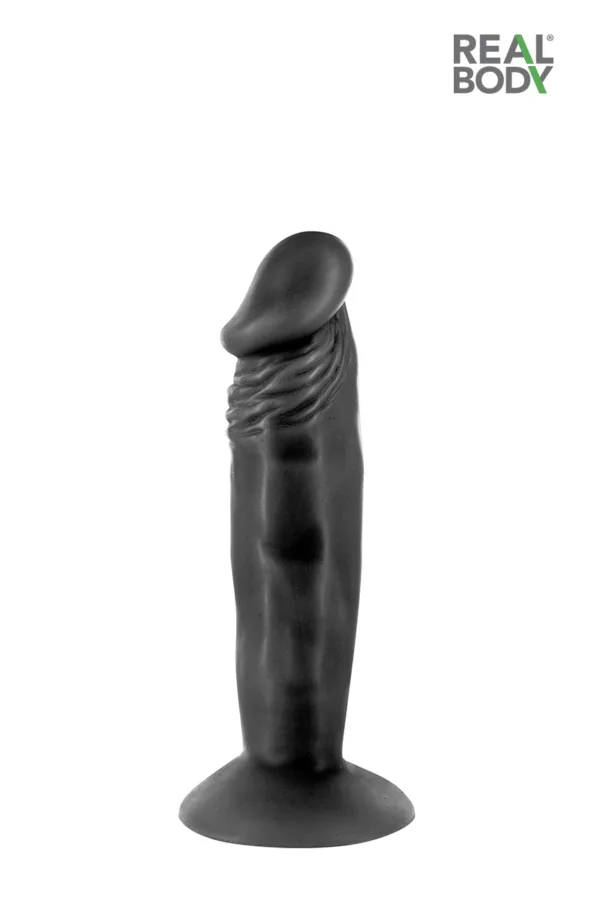 Gode réaliste 16 cm noir – Real Zack - 94edenstreet.com - sexshop en ligne