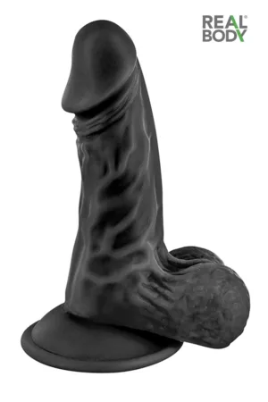 Gode réaliste noir 13 cm – Real Mike - 94edenstreet.com - sexshop en ligne