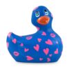 Mini canard vibrant Romance bleu et rose - 94edenstreet.com - sexshop en ligne