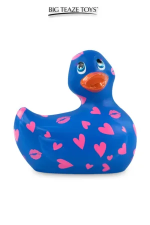 Mini canard vibrant Romance bleu et rose - 94edenstreet.com - sexshop en ligne