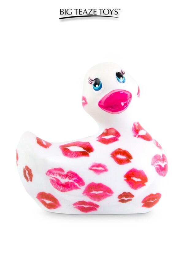Mini canard vibrant Romance blanc et rose - 94edenstreet.com - sexshop en ligne