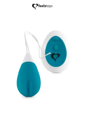 Oeuf vibrant Anna turquoise – Feelztoys - 94edenstreet.com - sexshop en ligne