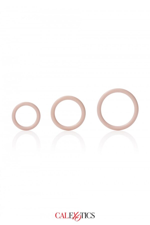 Pack 3 anneaux Silicone – Calexotics - 94edenstreet.com - sexshop en ligne