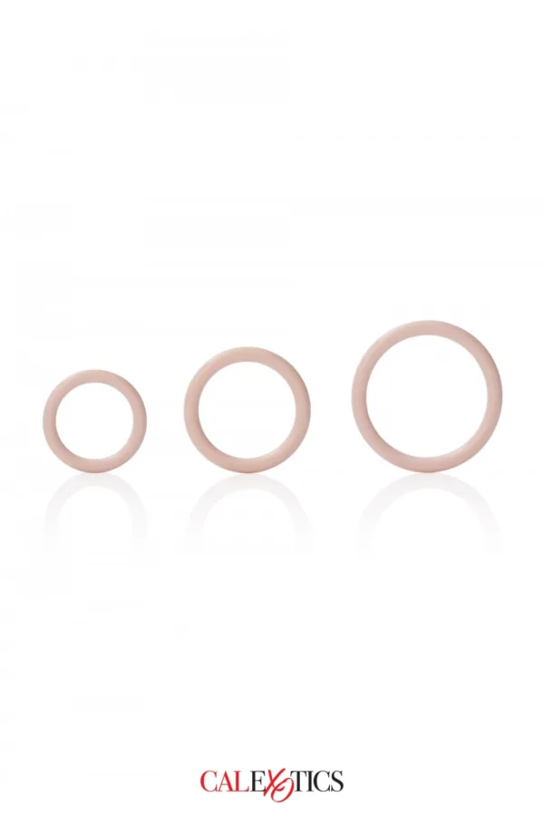 Pack 3 anneaux Silicone – Calexotics - 94edenstreet.com - sexshop en ligne