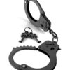 Menottes métal Designer Cuffs – noir - 94edenstreet.com - sexshop en ligne