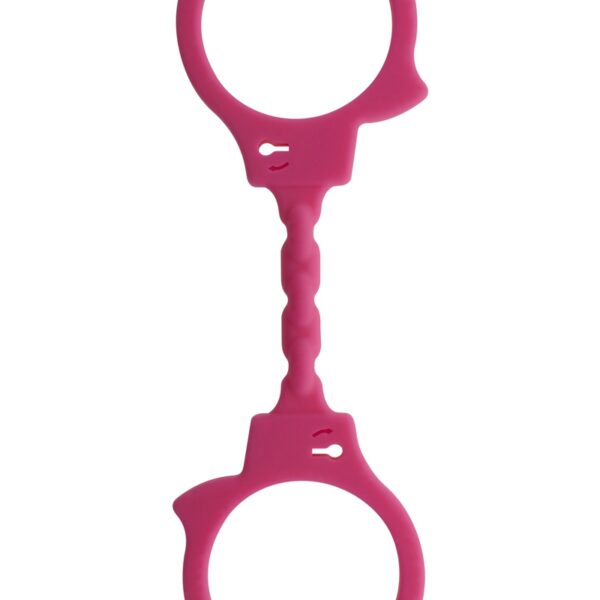 Menottes silicone stretchy – rose