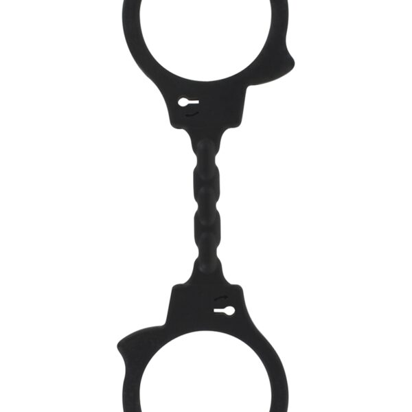 Menottes silicone stretchy – noir