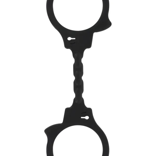 Menottes silicone stretchy – noir