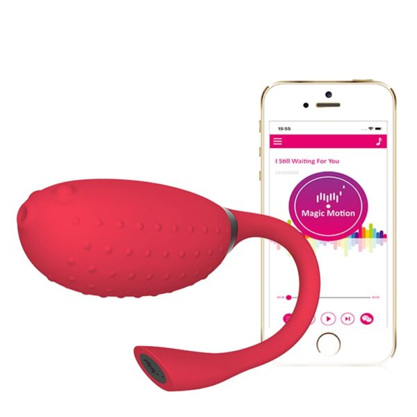 Oeuf vibrant connecté Magic Fugu rouge – Magic Motion