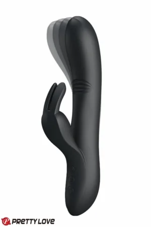 Vibro Rabbit Dylan – noir - 94edenstreet.com - sexshop en ligne