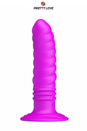 Plug anal vibrant Twist – Pretty Love - 94edenstreet.com - sexshop en ligne