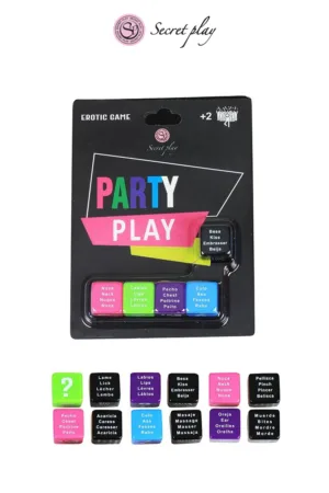Jeu 5 dés Party Play - 94edenstreet.com - sexshop en ligne