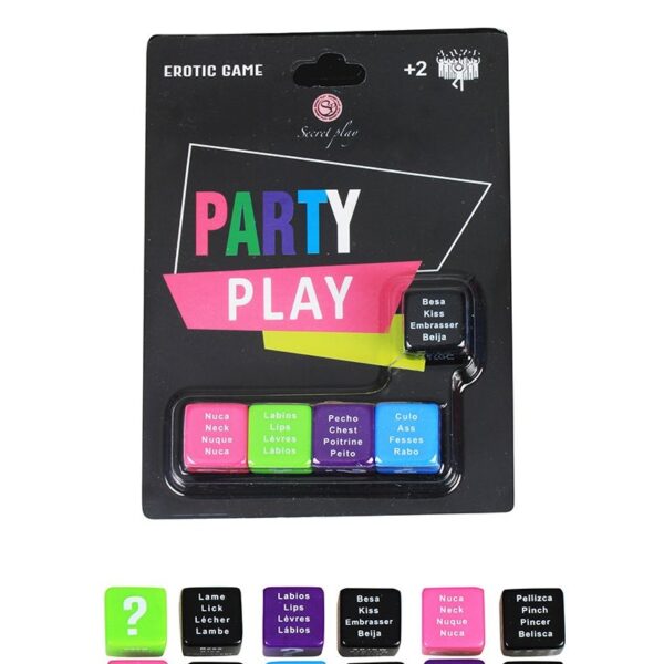 Jeu 5 dés Party Play