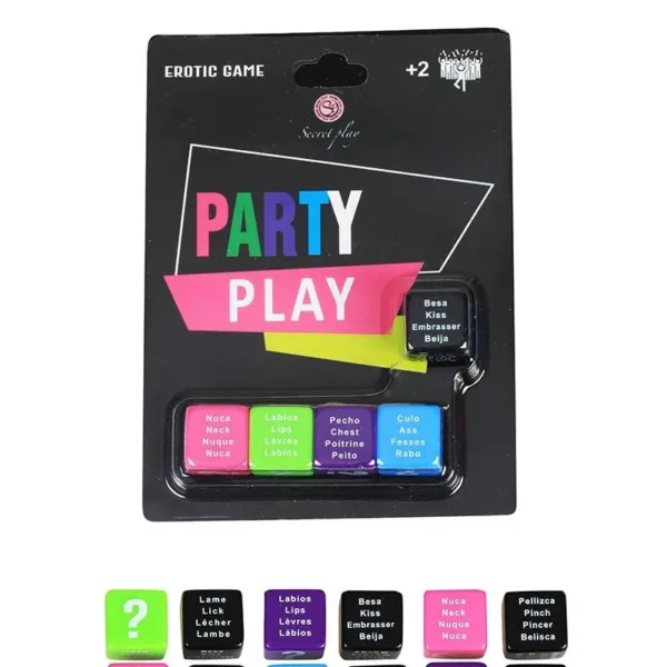 Jeu 5 dés Party Play