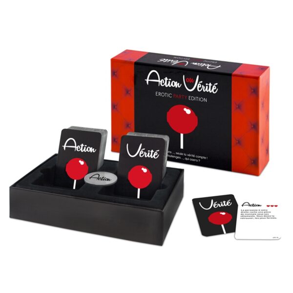Jeu coquin Action ou Vérité Erotic Party Edition