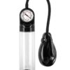 Pompe à pénis automatique avec manomètre - 94edenstreet.com - sexshop en ligne