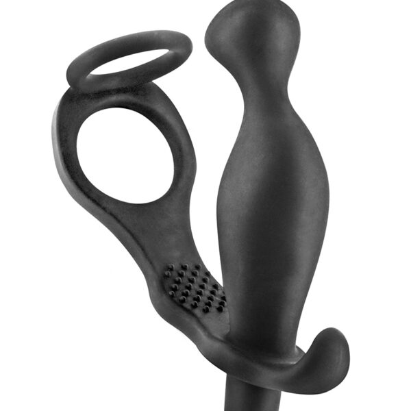 Cockring et stimulateur de prostate vibrant