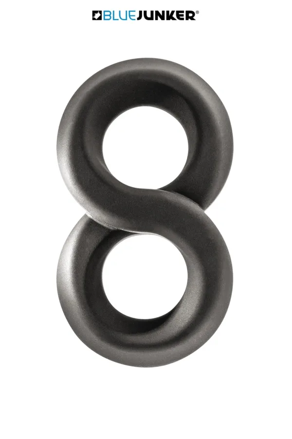 Double cockring en 8 – Blue Junker - 94edenstreet.com - sexshop en ligne