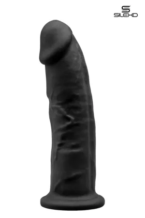 Gode double densité noir 23 cm – Modèle 2 - 94edenstreet.com - sexshop en ligne