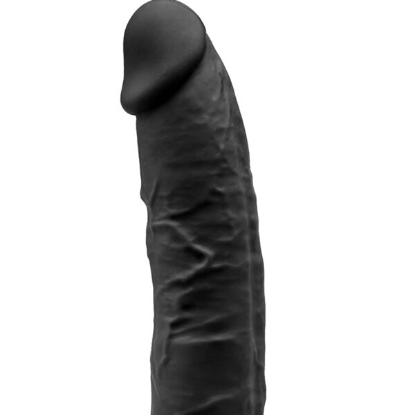 Gode double densité noir 19 cm – Modèle 2
