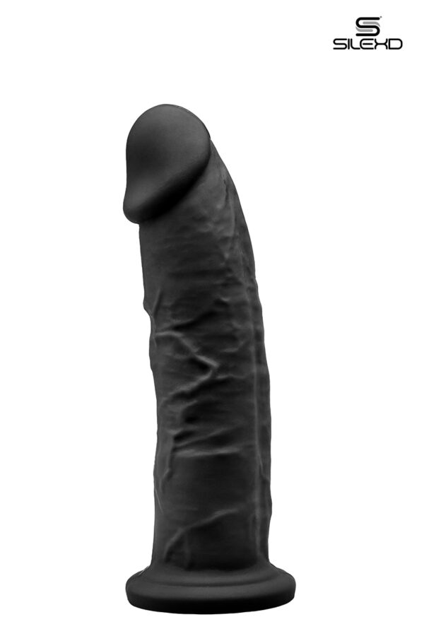 Gode double densité noir 19 cm – Modèle 2 - 94edenstreet.com - sexshop en ligne
