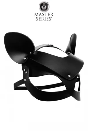 Masque de chat en cuir Bad Kitten - 94edenstreet.com - sexshop en ligne