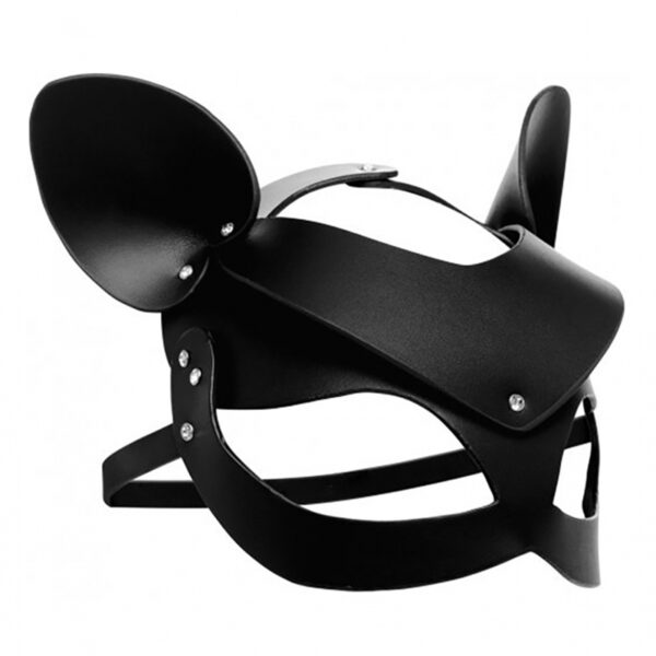 Masque de chat en cuir Bad Kitten