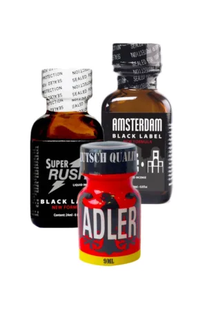Pack Expert 3 poppers Amyle - 94edenstreet.com - sexshop en ligne