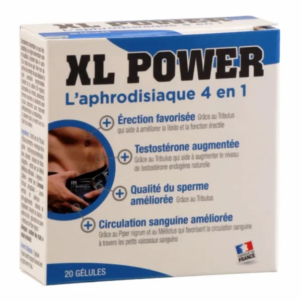 XL Power (20 gélules) – Aphrodisiaque