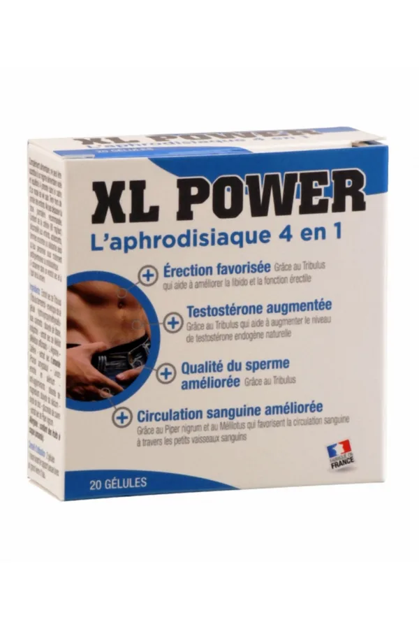 XL Power (20 gélules) – Aphrodisiaque - 94edenstreet.com - sexshop en ligne