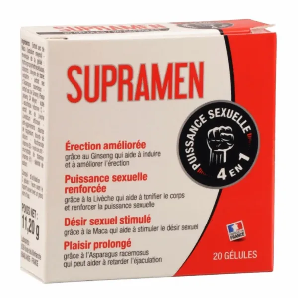 Supramen (20 gélules) – Aphrodisiaque