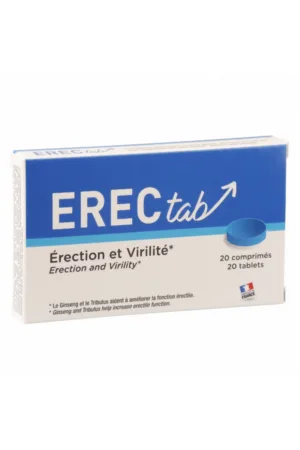 Erectab (20 comprimés) – Stimulant sexuel - 94edenstreet.com - sexshop en ligne