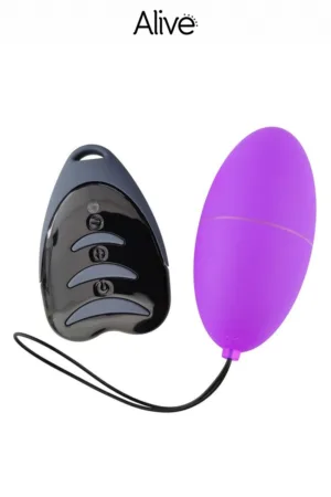 Oeuf vibrant télécommandé Magic egg 3 – violet - 94edenstreet.com - sexshop en ligne