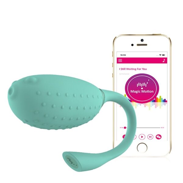 Oeuf vibrant connecté Magic Fugu vert – Magic Motion