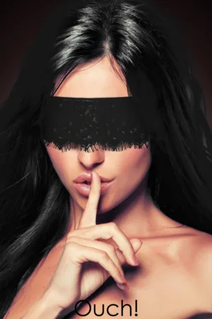 Bandeau Mystere Lace Mask - 94edenstreet.com - sexshop en ligne