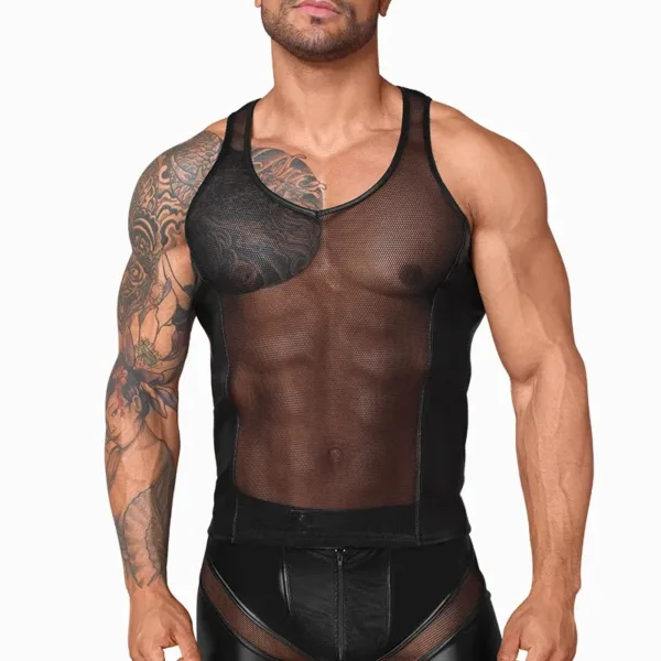 Débardeur filet 3D H057