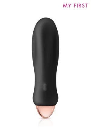 Vibromasseur rechargeable Rocket noir – My First - 94edenstreet.com - sexshop en ligne