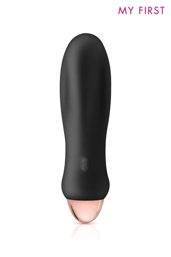 Vibromasseur rechargeable Rocket noir – My First - 94edenstreet.com - sexshop en ligne