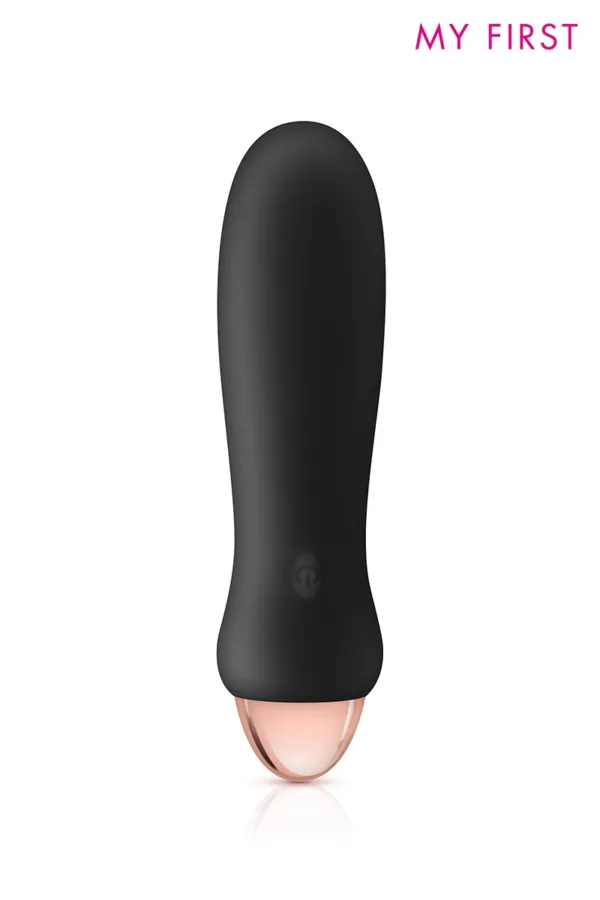 Vibromasseur rechargeable Chupa noir – My First - 94edenstreet.com - sexshop en ligne