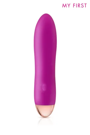 Vibromasseur rechargeable Pinga rose – My First - 94edenstreet.com - sexshop en ligne