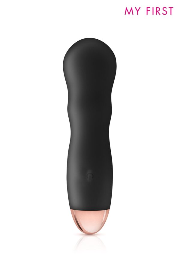 Vibromasseur rechargeable Twig noir – My First - 94edenstreet.com - sexshop en ligne