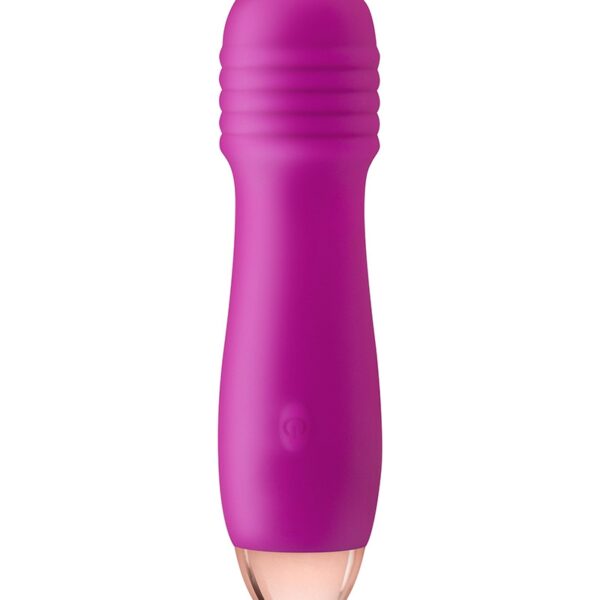 Vibromasseur rechargeable Joystick rose – My First